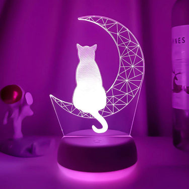 Catto Moon LED Night Light LED Light Bulbs KittyNook Cat Company